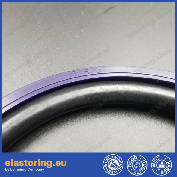 Piston seal PSO 22x14,5x3,2 PU+NBR [2EPSO007]